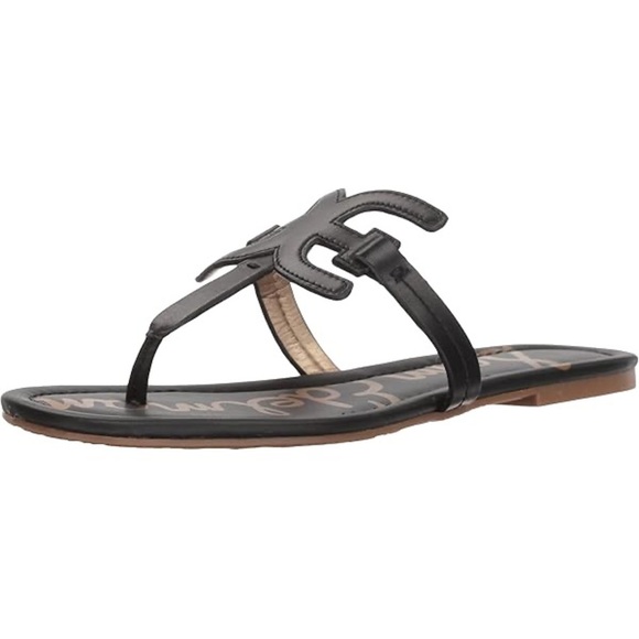Sam Edelman Black Leather Sandals - Picture 6 of 6